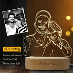 Personalised 3D Night Lamp