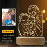 Personalised 3D Night Lamp