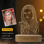 Personalised 3D Night Lamp