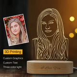 Personalised 3D Night Lamp